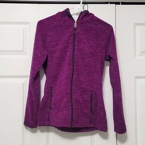 Rustic Ridge zip up fleece. Purple Heather. Size small.